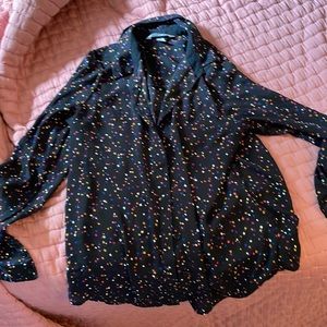 Super cool button down star print shirt from POPSUGAR.